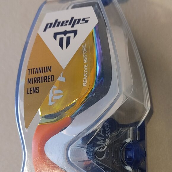 Michael Phelps Titanium Mirrored Goggles / Unisex - Picture 3 of 13